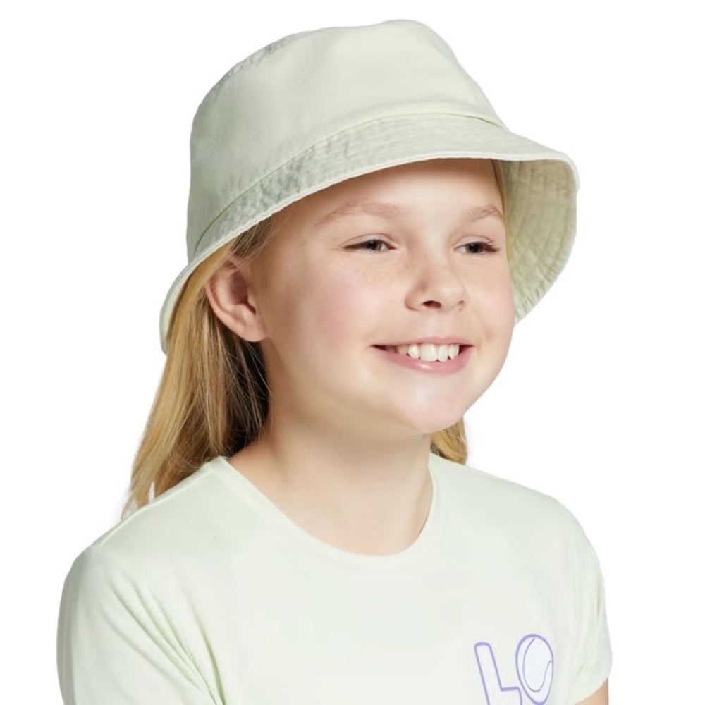 DSG Girls’ Washed Bucket Hat - Pale Green S/M